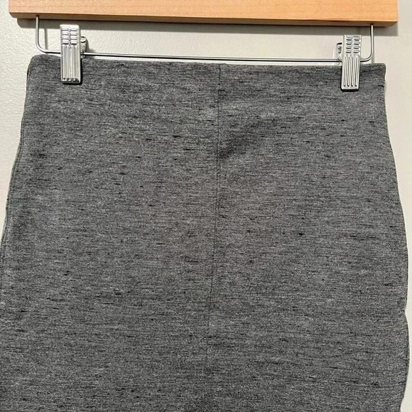 Wilfred Lis Pencil Skirt Heathered Grey - Picture 7 of 9